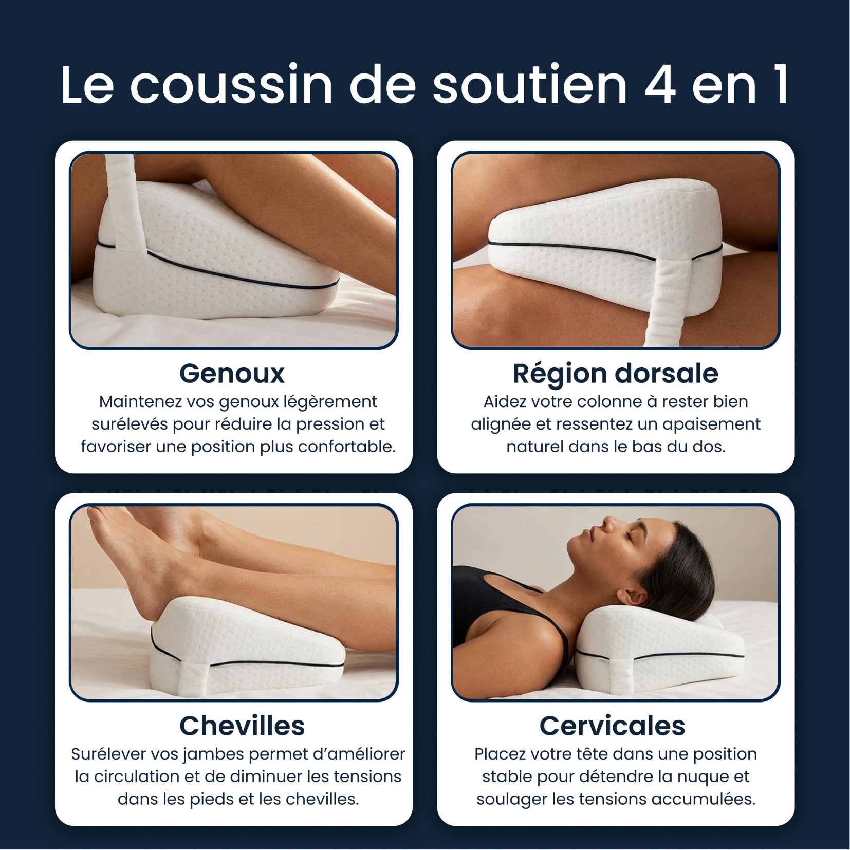 Coussin Lombaire Ergonomique Soya